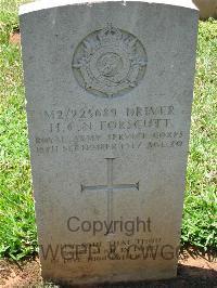 Dar Es Salaam War Cemetery - Forscutt, Howard Charles Naccheus